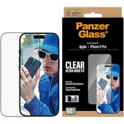Protector de Pantalla PanzerGlass Ultra-Wide Fit EasyAligner para iPhone 17 Pro - Transparente