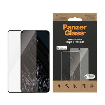 Protector de Pantalla PanzerGlass Ultra-Wide Fit para Google Pixel 8 Pro - Borde negro