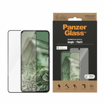 Protector de Pantalla PanzerGlass Ultra-Wide Fit para Google Pixel 8 - Borde Negro