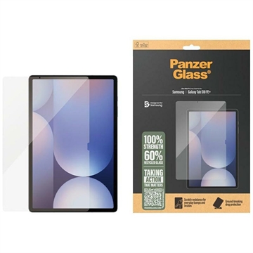 Protector de Pantalla PanzerGlass Ultra-Wide Fit para Samsung Galaxy Tab S10 FE+ - Transparente