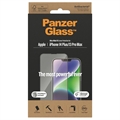 Protector de Pantalla - 9H - PanzerGlass Ultra-Wide Fit EasyAligner para iPhone 13 Pro Max/14 Plus - Borde Negro