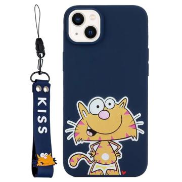 Carcasa de TPU con Correa Series Kiss para iPhone 14 Plus