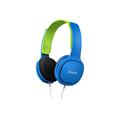 Philips SHK2000BL Auriculares de botón para niños con limitador de sonido - Azul / Verde