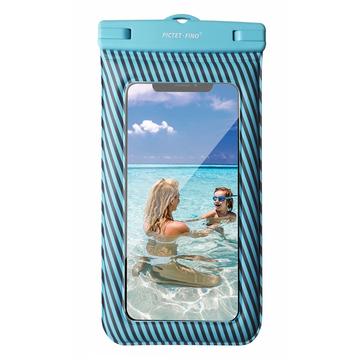 Pictet.Fino RH17 Funda estanca flotante universal IPX8 - 8.2" - Azul