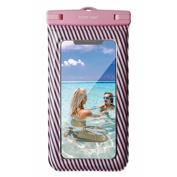 Pictet.Fino RH17 Funda estanca flotante universal IPX8 - 8.2" - Rosa