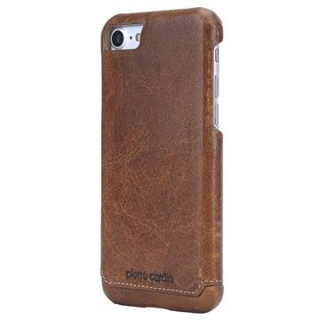 Carcasa Recubierta de Cuero Pierre Cardin para iPhone 7 / iPhone 8