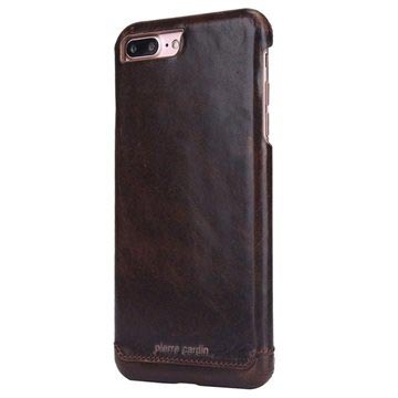 Carcasa Recubierta de Cuero Pierre Cardin para iPhone 7 Plus / iPhone 8 Plus