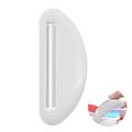 Dispensador exprimidor de tubo de plástico para pasta dentífrica/protector solar/crema de manos - Blanco