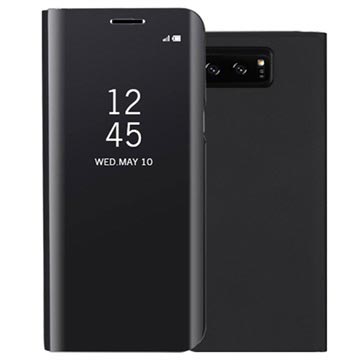 Funda con Tapa Luxury Series Mirror View para Samsung Galaxy Note8 - Negro