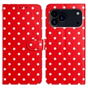 Funda iPhone 17 Pro con estampado de lunares