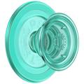 PopSockets Round MagSafe PopGrip Soporte y Agarre Expansible - Menta translúcida