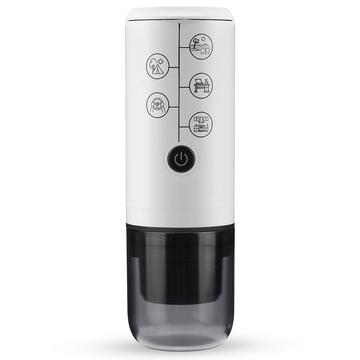 Cafetera espresso portátil 2 en 1 sin cable para cápsulas Nespresso y café en polvo