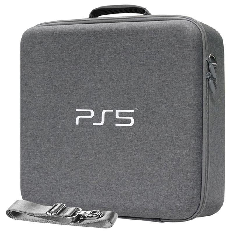 Bolsa Portátil de EVA para Sony Playstation 5 - Gris