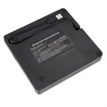 Grabadora de DVD Óptica y Portátil con Cable Incorporado - USB 3.0