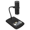 WiFi Microscopio digital con soporte - 50X-1000X - Negro