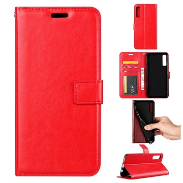 Funda Cartera Premium para Samsung Galaxy A7 (2018) - Rojo