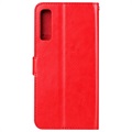 Funda Cartera Premium para Samsung Galaxy A7 (2018) - Rojo