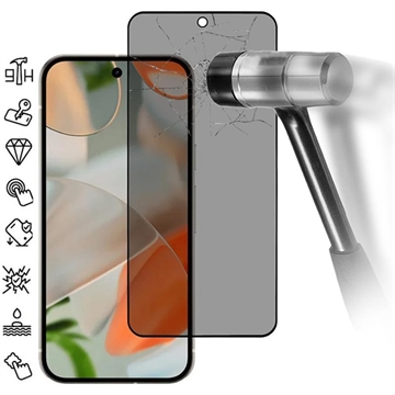 Protector de pantalla de Cobertura Completa Privacy para Google Pixel 10 Pro XL - Borde Negro