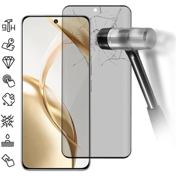 Protector de Pantalla de Cobertura Completa Privacy para Honor 200 - Borde Negro