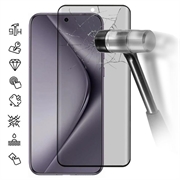 Protector de Pantalla de Cobertura Completa Privacy para Huawei Pura 70 Pro/70 Ultra - Borde Negro