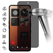 Protector de pantalla de Cobertura Completa Privacy para Nothing Phone (3a)/(3a) Pro - Borde Negro