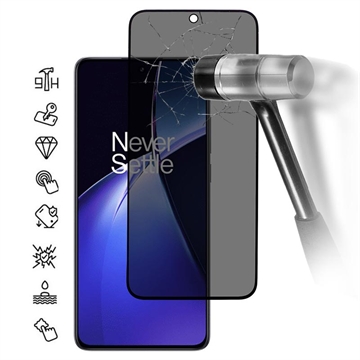 Protector de Pantalla Cobertura Completa Privacy para OnePlus Nord CE5 - Borde Negro
