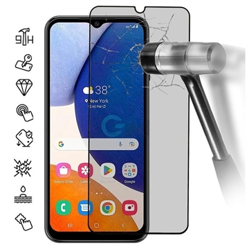 Protector de Pantalla de Cobertura Completa Privacy para Samsung Galaxy A16 - Borde Negro