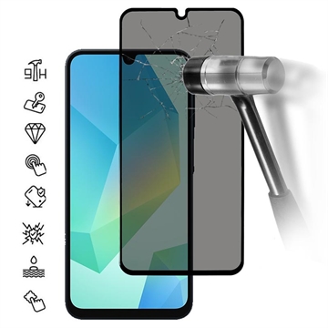 Protector de Pantalla Cobertura Completa Privacy para Samsung Galaxy A17/A26 - Borde Negro