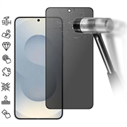 Protector de pantalla de Cobertura Completa Privacy para Samsung Galaxy S25 Edge - Borde Negro