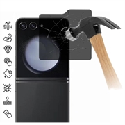 Protector de Pantalla de Cobertura Completa Privacy para Samsung Galaxy Z Flip6 - Borde Negro