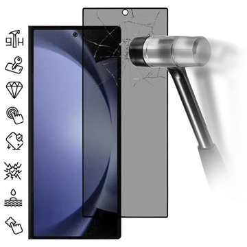 Protector de Pantalla de Cobertura Completa Privacy para Samsung Galaxy Z Fold6 - Borde Negro