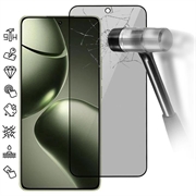 Protector de Pantalla de Cobertura Completa Privacy para Xiaomi 14T/14T Pro - Borde Negro
