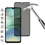 Protector de pantalla de Cobertura Completa Privacy para Xiaomi Redmi A5 4G/Poco C71 - Borde Negro