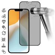 Protector de pantalla de Cobertura Completa Privacy para iPhone 16e - Borde Negro