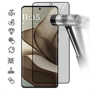 Protector de Pantalla de Cristal Templado Privacidad para Motorola Edge 50