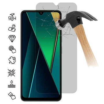 Protector de Pantalla de Cristal Templado Privacidad para Motorola Moto G06/G06 Power