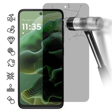 Protector de Pantalla de Cristal Templado Privacidad para Motorola Moto G35