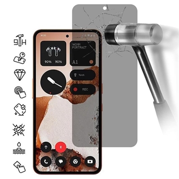 Protector de Pantalla de Cristal Templado Privacidad para Nothing CMF Phone 2 Pro