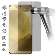 Protector de Pantalla de Cristal Templado Privacidad para Samsung Galaxy S25