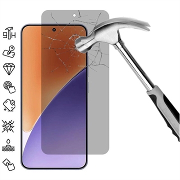 Protector de Pantalla de Cristal Templado Privacidad para Xiaomi 15