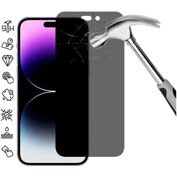 Protector de Pantalla de Cristal Templado Privacidad para iPhone 16 Pro Max