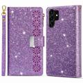 Funda Starlight Series para Samsung Galaxy S23 Ultra 5G - Estilo Cartera - Púrpura