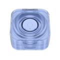 Funda protectora de TPU para Samsung Galaxy Ring Charging Case - Azul transparente