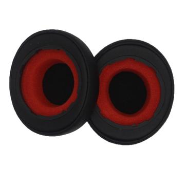 Almohadillas de piel para auriculares Jabra Engage 50 II/Evolve2 55/Evolve2 50 - Negro