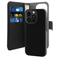 Funda Magnética Estilo Cartera Puro 2-en-1 para iPhone 11 - Negro