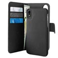 Funda Cartera Magnética Puro 2-en-1 para iPhone XR - Negro