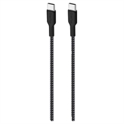 Puro Fabric Cable USB-C / USB-C Ultrafuerte - 1,2 m, 30 W
