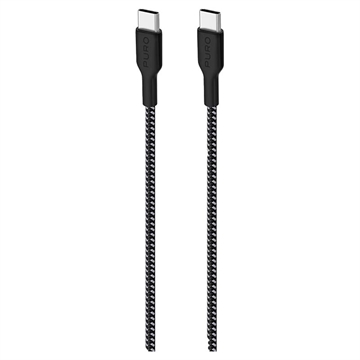 Puro Fabric Cable USB-C / USB-C Ultrafuerte - 1,2 m, 30 W