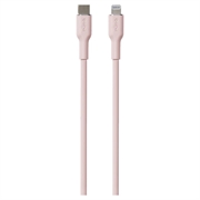 Cable Puro Icon Soft USB-C / Lightning - 1,5 m - Rosa