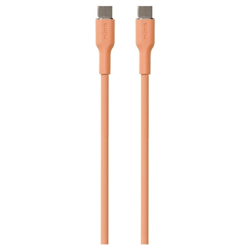 Cable Puro Icon Soft USB-C / USB-C - 1,5 m - Melocotón